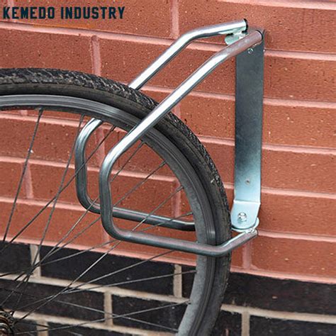 Single Bicycle Stand Front Adjustable Angle Wall Mounted Bike Rack