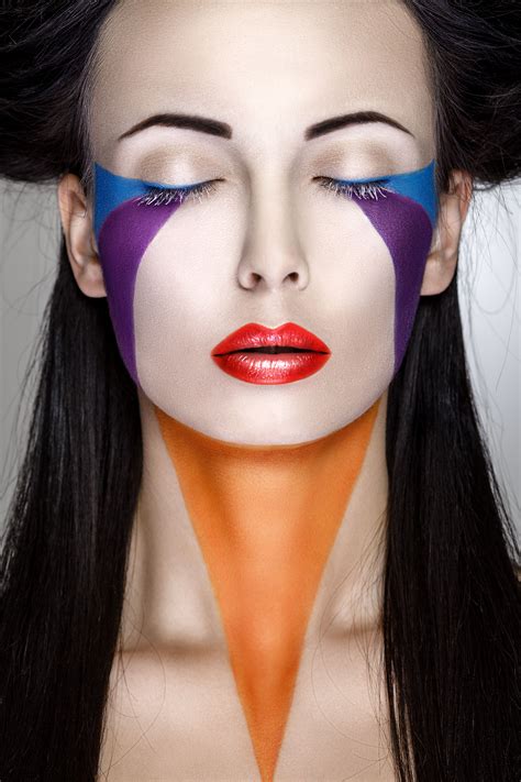 Artistic Make Up Artistic Pinterest Makeup Face And Avant Garde