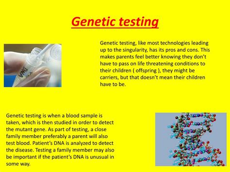 Ppt Genetic Counseling And Genetic Testing Powerpoint Presentation Id