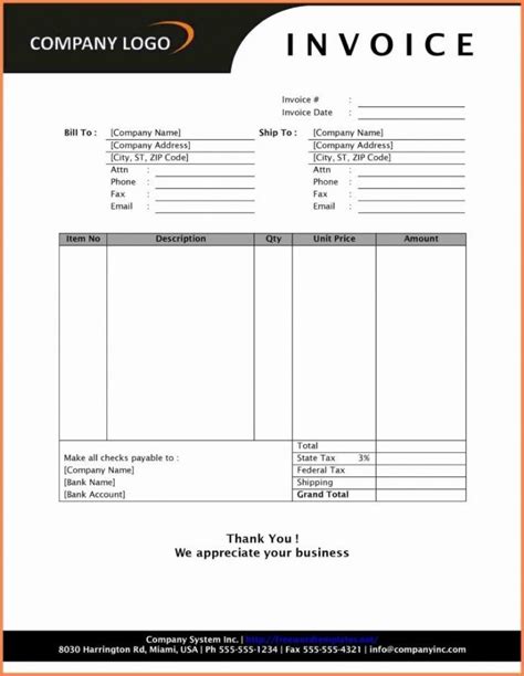Explore Our Example Of Painters Invoice Template Invoice Template