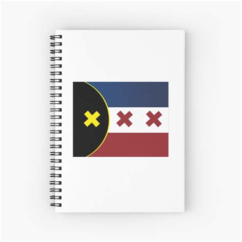 Lmanburg Flag Dream Smp Lmanbergmanberg Spiral Notebook For Sale