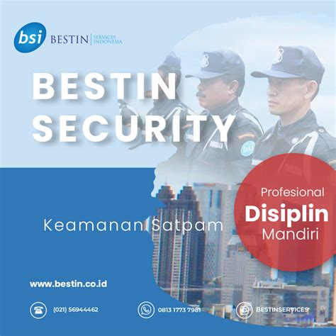 Keamanan Satpam Bestin Security Jakarta Perusahaan Outsourcing