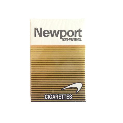 Pack Newport Non Menthol Gold Box Burn And Brew