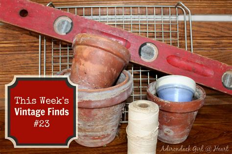 This Week's Vintage Finds #23 • Adirondack Girl @ Heart