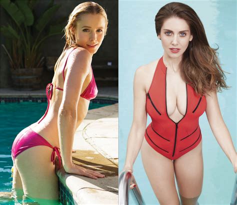 Hottest Underrated Celeb Round 3a Kristen Bell Vs Alison Brie R