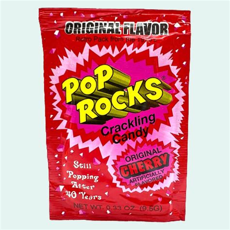 Pop Rocks Original Cherry Crackling Candy Candy Paradise