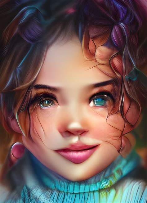 Beautiful Cute Girl Portrait Ai Generated Artwork Nightcafe Creator