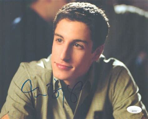 Jason Biggs Signed American Pie 8x10 Photo In Person Autograph Jsa Coa