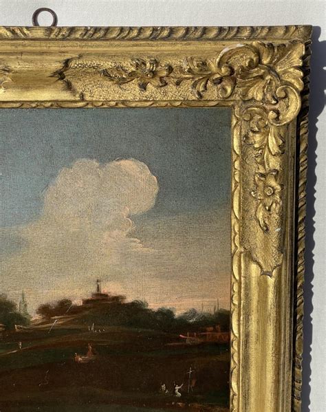 Unknown Venetian Follower Of Marco Ricci 18th Century Landscape