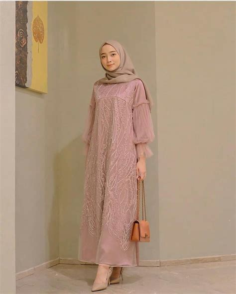 Model Baju Pesta Bahan Renda Baju Gamis Busana Muslim