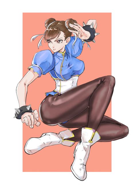 Chun Li Capcom Street Fighter Looking Away Artist Request Commentary Request Girl