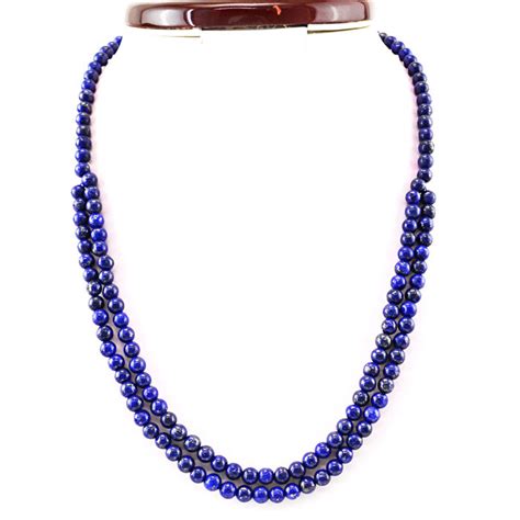 Lapis Lazuli Necklace With Kt Gold Clasp Catawiki