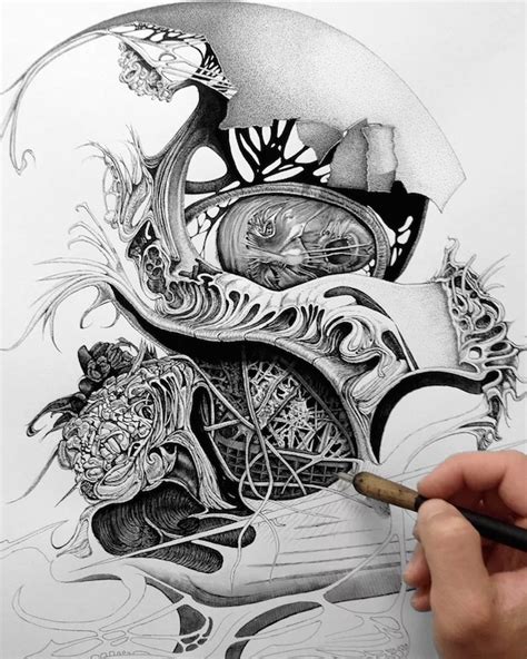 Pen And Ink Drawings By Philip Frank 11 Fubiz Media