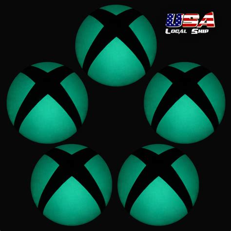 Removable Logo Power Button Led Color Change Sticker Decal For Xbox One Console Ebay