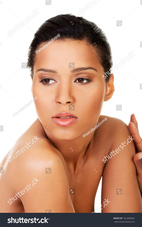 Attractive Naked Woman Hands Close Face Stock Photo Shutterstock