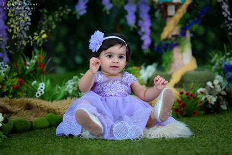 Diy Rapunzel Disney Princess Themed Baby Photoshoot In Bangalore