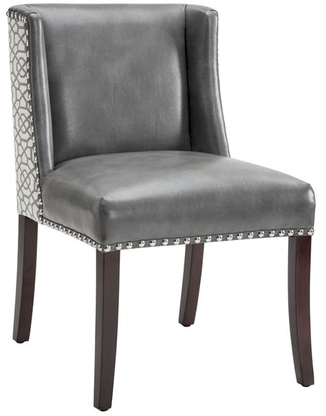 Browse a variety of modern furniture, housewares and decor. Marlin Grey Leather and Diamond Fabric Dining Chair ...