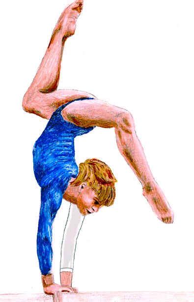 Gymnastics Drawings Free Download On Clipartmag