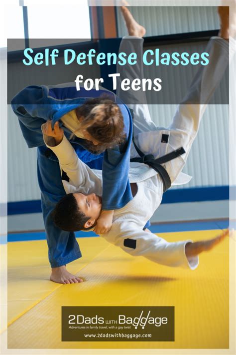 Self Defense Classes For Teens 2 Dads With Baggage
