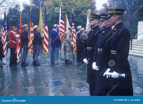 Soldiers At Veteran S Day Ceremony Editorial Stock Photo Image Of