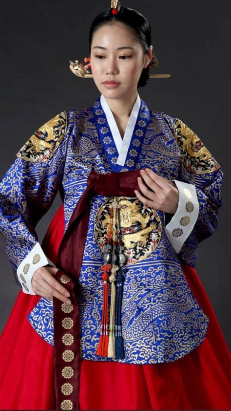Dangui Korean Royal Costume Traditional Korean Queen Princess Ceremony