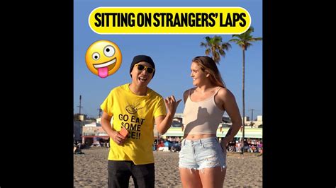 girl sitting on strangers lap prank youtube