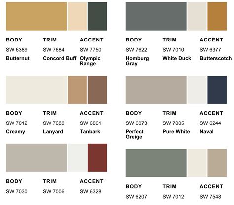 Sherwin Williams Palette Paint Colors For Home House Paint Exterior