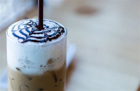 Coffee With Whipped Cream Stock Image Image Of Restaurant 38582989