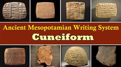 Cuneiform Ancient Mesopotamian Writing System Youtube