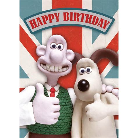 Wallace And Gromit Birthday Card Officially Licensed Product Danilo