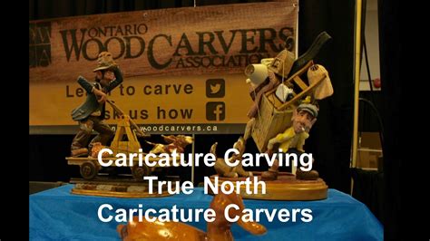 Carving Caricatures True North Caricature Carvers Youtube