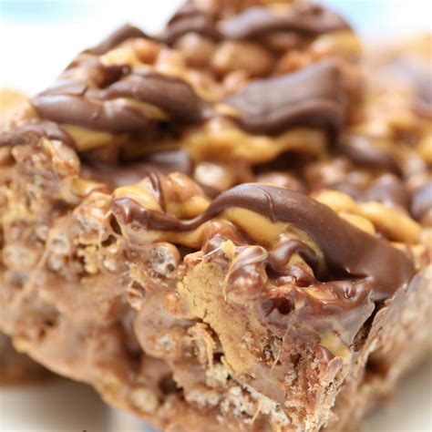 reese s chocolate peanut butter rice krispies
