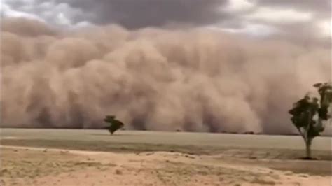 Huge Dust Storm Hits Drought Stricken Australia Climate News Sky News