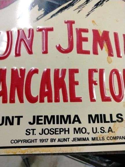 aunt jemima metal sign and wood black americana washing powder sign metzger property services llc