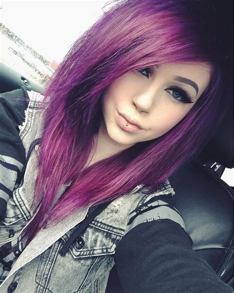 pin by rosie case on fallenmoon13 in 2019 dyed hair hair styles emo hair