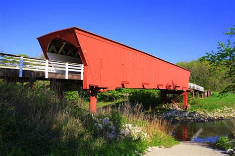 Red Covered Bridge Stock Photos Pictures And Royalty Free Images Istock