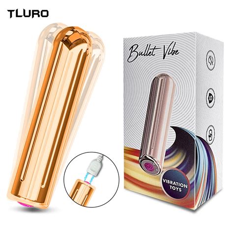 10 Modes Powerful Bullet Dildo Vibrators For Women Usb Charging Nipple Clitoris Stimulator