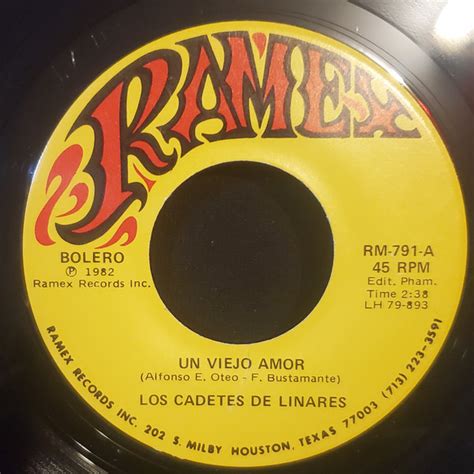 Los Cadetes De Linares Un Viejo Amor 1982 Vinyl Discogs