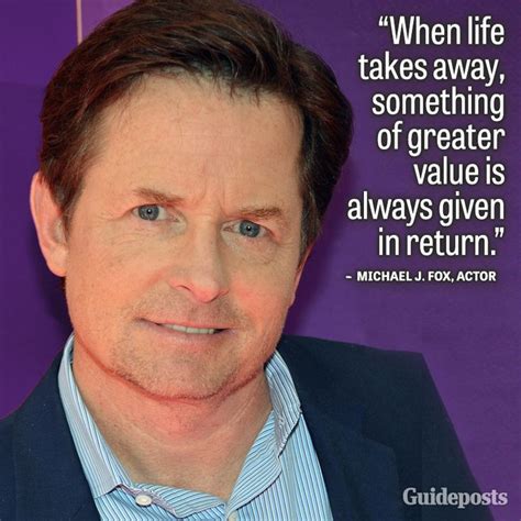 Spiritual Savvy Of Michael J Fox Michael J Fox Inspirational Quotes