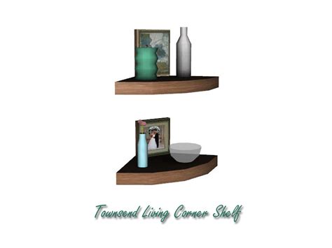 The Sims Resource Townsend Living Corner Shelf