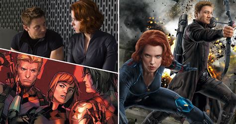 Avengers 20 Wild Revelations About Black Widow And Hawkeyes Relationship