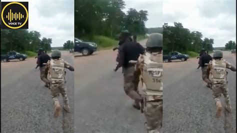 Nigeria Police Show Of Shamerepeal By Army On The Highway Youtube