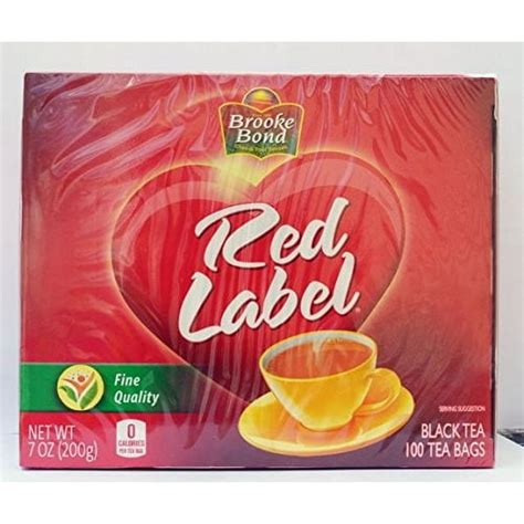 Brooke Bond Red Label Tea Bag Orange Pekoe 100 Ct