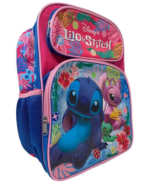 Licensed 14 Disney Lilo And Stitch School Backpack