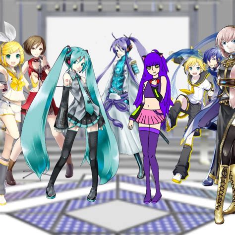 Vocaloid Miku, Kaito,len,rin, Amino