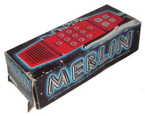 The Merlin Electronic Wizard From 1978 Turned Blinking Lights Into An