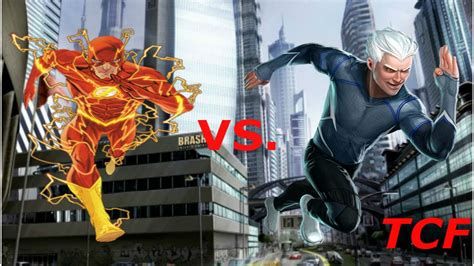 Who Would Win 1 The Flash Vs Quicksilver Youtube