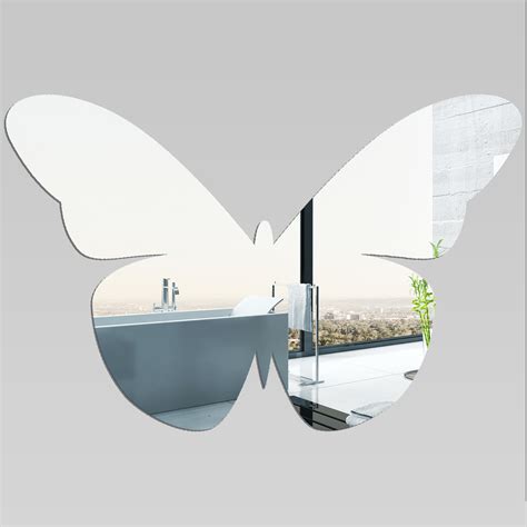 Wallstickers Folies Butterfly Decorative Mirrors Acrylic