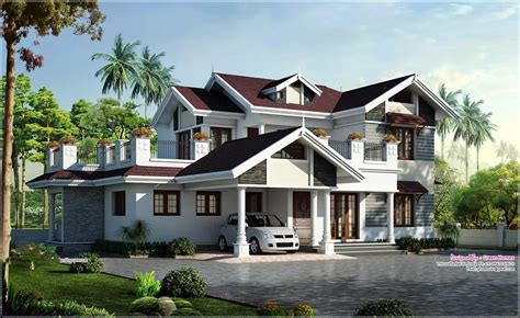 Beautiful Kerala House Elevation At 2750 Sqft