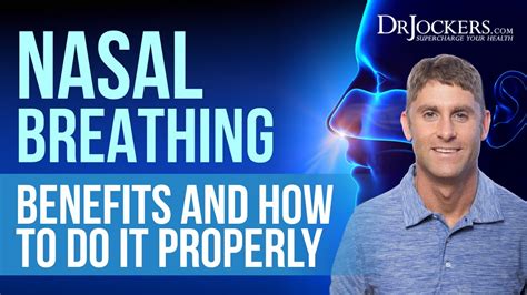 Nasal Breathing Benefits And How To Do It Properly Youtube